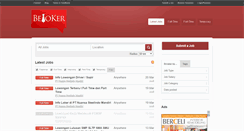 Desktop Screenshot of beritalowongankerja.com
